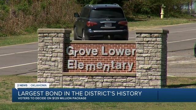 Grove Public Schools hopes voters pass largest bond in the district's history смотреть онлайн