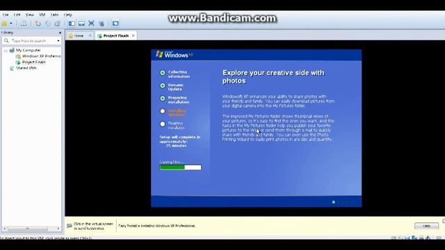 Installation of Windows XP Profession (HTC-OS) смотреть онлайн