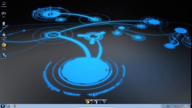 How to transform windows 7 to Blue Alienware смотреть онлайн