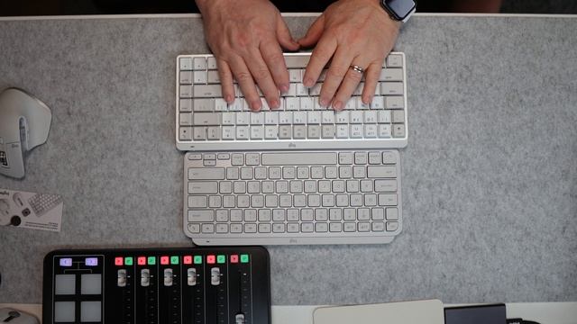The refined mechanical keyboard! #mechanicalkeyboard #Mac #minikeyboard #logitech #keyboard смотреть онлайн