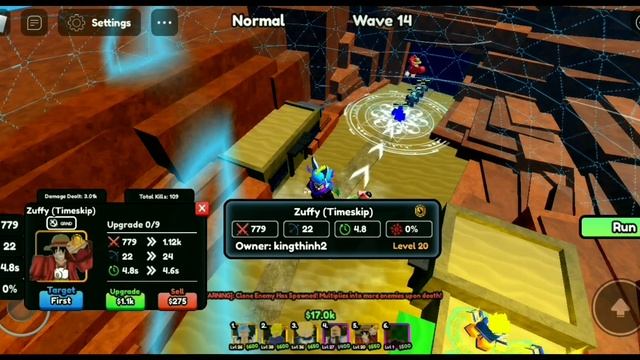 Amime Last Stand Test Unit Legendary Luffy Timeskip & unit Luffy Gear 2 - Roblox смотреть онлайн