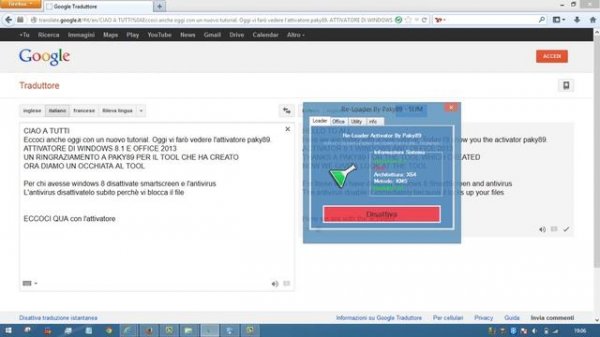RE LOADER BY PAKY89 - ACTIVATOR WINDOWS 8 AND OFFICE 2013