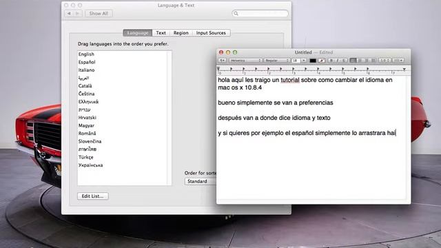 tutorial de como cambiar el idioma en mac смотреть онлайн