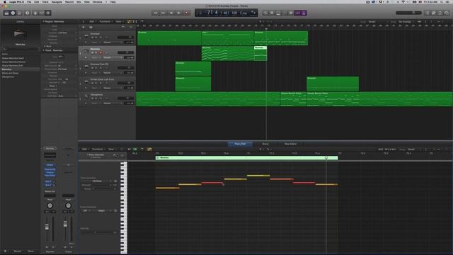 Perfectly Align, Trim, & Quantize Midi Notes in Logic Pro X смотреть онлайн