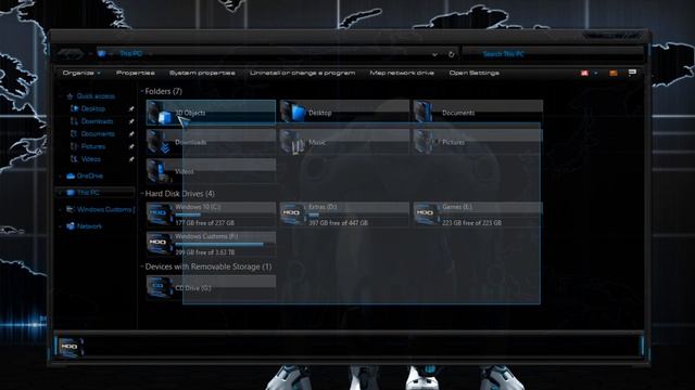 Windows 10 Themes - Sufferance смотреть онлайн
