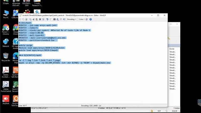 Using WINSCP to connect easily to the server. смотреть онлайн