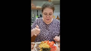 Мукбанг Плов из Вермишели, Соленый арбуз, Морская капуста, Селедка