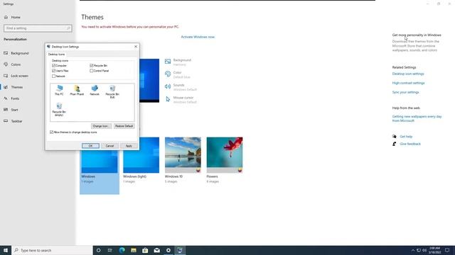 How to put This PC on desktop icon - Windows 10 смотреть онлайн