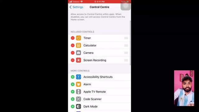 How to add screen record button to control center in iOS14|kaise on Karey Screen recorder in Hindi смотреть онлайн