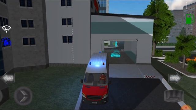 Real Ambulance Van Driving. 911 Rescue Emergency Driving Simulator. Android IOS Gameplay