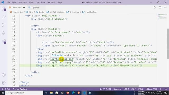 Windows 10 Wallpaper And Taskbar Clone Using HTML and CSS.||With Free Source Code.||||| смотреть онлайн