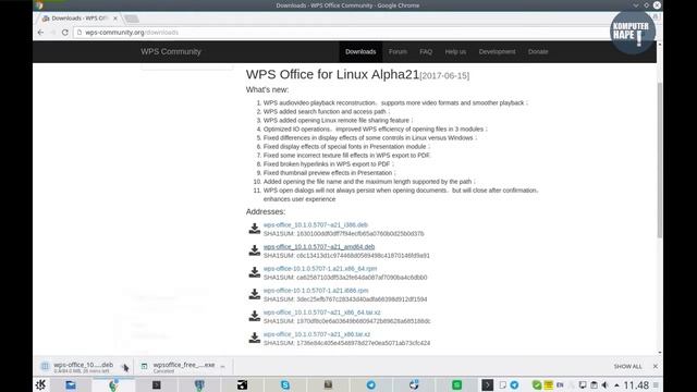 OFFICE REKOMENDASI BUAT KAMU YANG PAKAI LINUX [UBUNTU/DEBIAN] смотреть онлайн