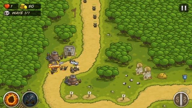 [Walkthrough] (Android) Kingdom Rush ► Level 1 Southport (Iron Challenge) смотреть онлайн