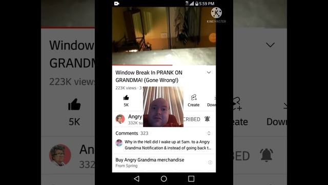 Reaction to Window Break In PRANK ON GRANDMA! (Gone Wrong!) смотреть онлайн