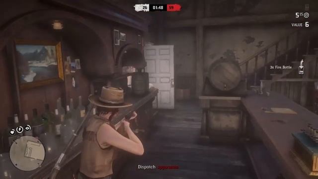 Red Dead Redemption 2 PVP shooting out a window смотреть онлайн