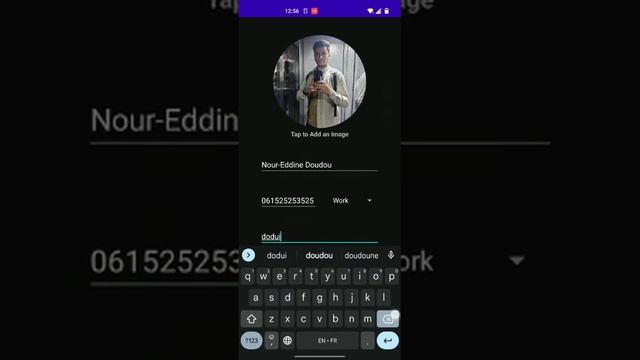 Application Android Gestion contacts - Android studio смотреть онлайн
