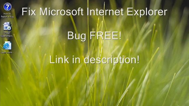 Microsoft Internet Explorer Bug fix + ( Download Link! ) смотреть онлайн