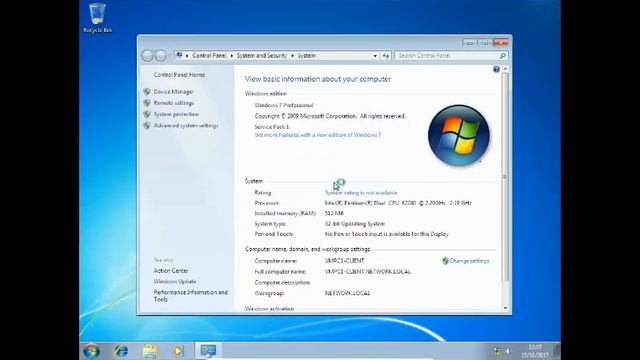 How add a windows 7 client to windows server 2008 смотреть онлайн