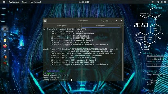 MDK3 #01 Memutuskan Koneksi Wifi Orang Lain Dan Menampilkan Jaringan Wifi palsu смотреть онлайн