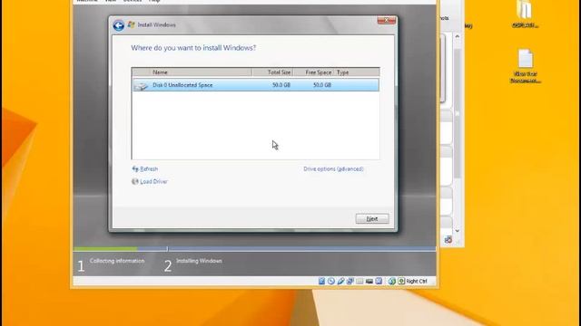 Installing Windows Server 2008 on a virtual machine смотреть онлайн