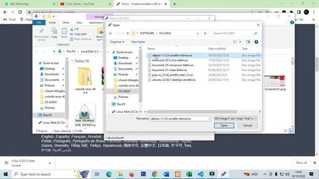Membuat Bootable Debian смотреть онлайн