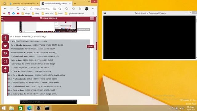 How to Free Activate Manual in Windows 8 1 (10 25 2021) смотреть онлайн