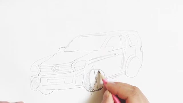 💎How to Draw Lexus LX 570🔥#drawingcar#drawing#lexus смотреть онлайн