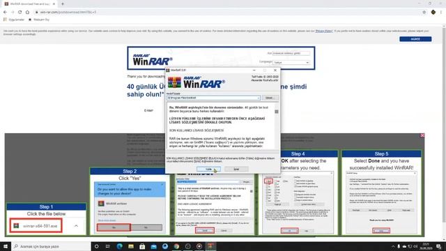 Windows 10 | WinRAR Nasıl indirilir ? | x64 Bit смотреть онлайн