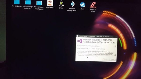 Fix Steamdeck Microsoft Visual C++ runtime error