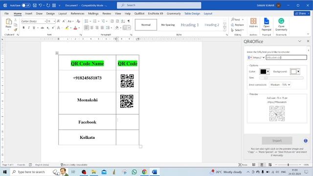 Generate QR Code in MS Word | How to Create QR Code in Microsoft Word? Quick Response Code in Word смотреть онлайн