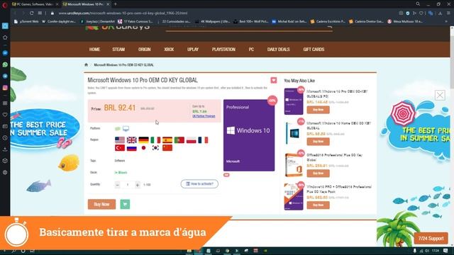 Windows 10 Pro BARATO na URcdkeys ? TESTEI смотреть онлайн
