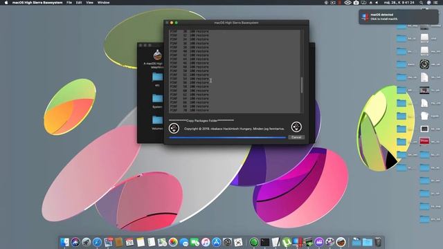 macOS High Sierra Basesystem to Hackintosh PC смотреть онлайн