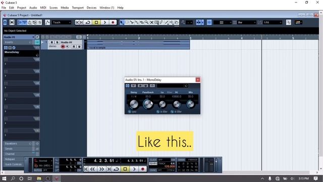 How To Add Effects in Cubase - Delay, Reverb, EQ (equalizer) and etc смотреть онлайн