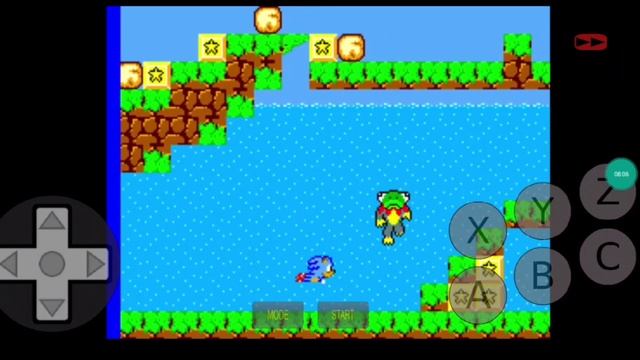 Sonic In Miracle World(master system hack) android emulador Gameplay смотреть онлайн