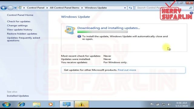 How to turn on or turn off automatic update on Windows 7 смотреть онлайн