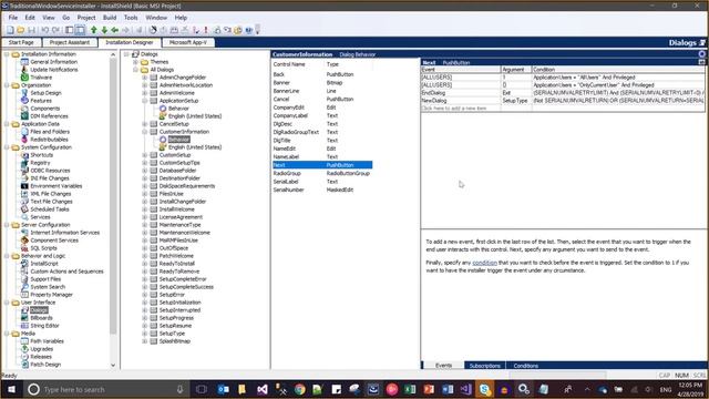 Day 42 : How to make Installshield installer for Window Service (Through Service node) смотреть онлайн