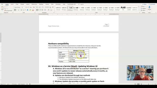 Windows 10 minimun hardware requirements смотреть онлайн