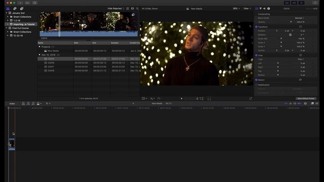 Final Cut Pro X Course | Project Setup and Media Import смотреть онлайн