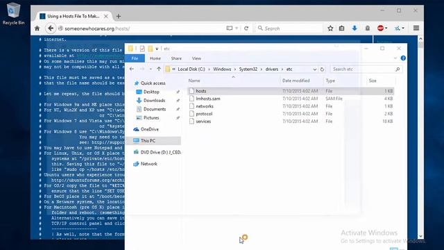 Update 'hosts' file on Windows смотреть онлайн