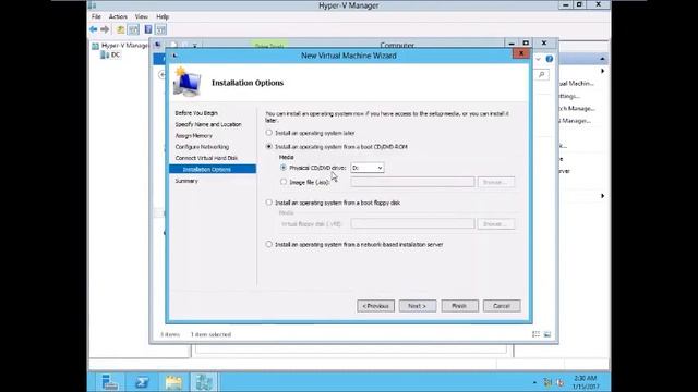 How to Create new VM in Hyper-V on Windows Server 2012 смотреть онлайн