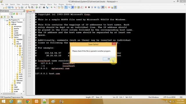 Edit hosts file in windows смотреть онлайн