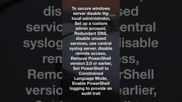 How to secure windows server смотреть онлайн