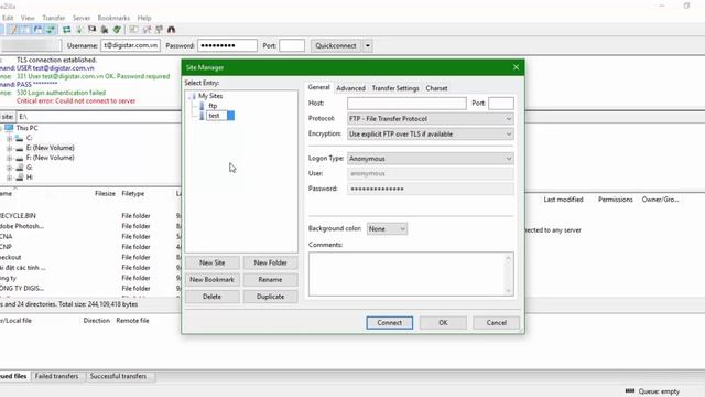 Phần 05: Hướng dẫn fix lỗi không thể kết nối FTP bằng FileZilla смотреть онлайн