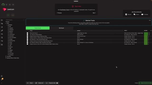 Use a Spotify, Tidal or Apple Music playlist to find tracks in your DJ library смотреть онлайн