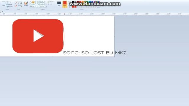 YouTube Logo Speed Art With windows 7 paint смотреть онлайн