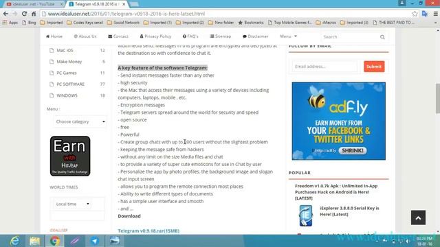 How To Install Telegram v0.9.18 2016 for Windows is Here [LATSET] смотреть онлайн