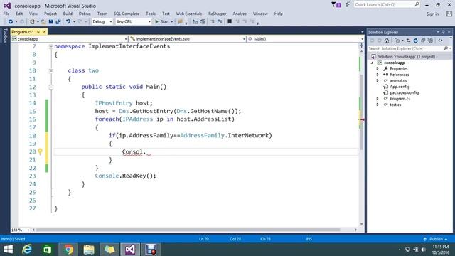 How to get the IP address of the server on which my C# application is running on смотреть онлайн