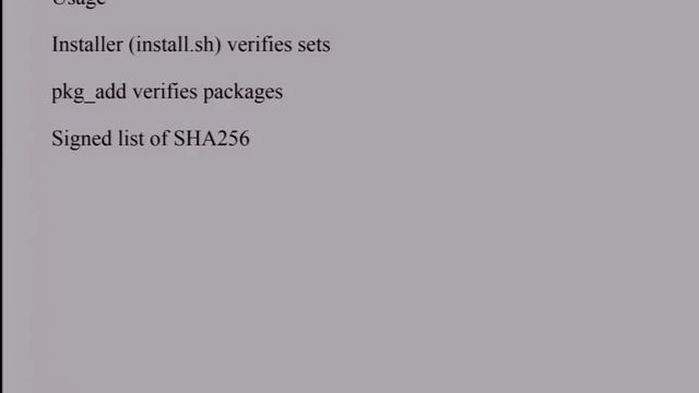 signify: Securing OpenBSD From Us To You смотреть онлайн