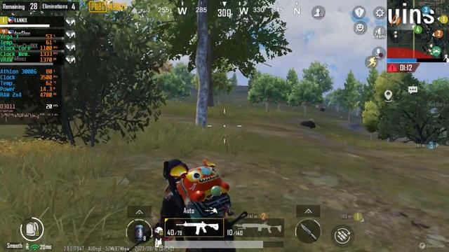 AMD Athlon 3000G | PUBG Mobile 2.8 Gameloop смотреть онлайн