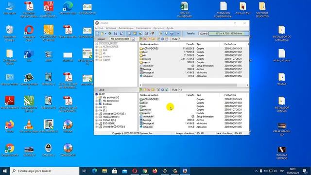 CREAR IMAGEN ISO CON ULTRAISO смотреть онлайн